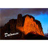 Abend in den Dolomiten
