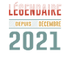 Légendaire Depuis Décembre 2021 Anniversaire