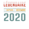 Légendaire Depuis Décembre 2020 Anniversaire