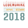 Légendaire Depuis Décembre 2018 Anniversaire