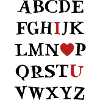Alphabet I Love You