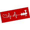Fishing reel heartbeat