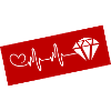 Diamond Pulse Heart Love