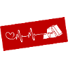 Gold Pulse Heart Love