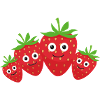 Fraises Famille,Baies,Fraise