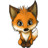 Petit renard mignon