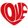 Red Love Heart