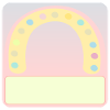 Name badge bow