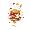 Burger Exploded | Deconstructed Burger