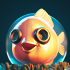 cute tropical fish