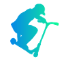 Scooter Roller Tretroller Geschenk