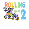 2nd birthday inline skating