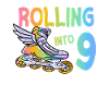 8th birthday inline skating