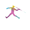 Speerwurfstrecker Leichtathletik Speerwerfer