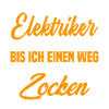 Électricien joueur drôle geek