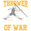 Speerwurfstrecker Leichtathletik Speerwerfer