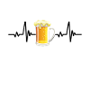 Beer heartbeat gift