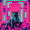 Wolf neon