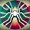 Spinne bunt