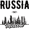 Moscou Russie Skyline Cadeau