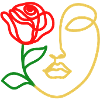 Face rose