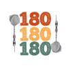 Darts Vintage 180 Scoring Hobby Dart Player