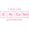 Lustiger Spruch: SARCASM - Perdiodensystem