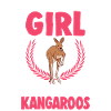 Australian Kangaroo Girl Kangaroo