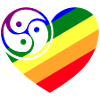 Regenbogen Triskelenherz