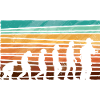 Evolution Firefighter Retro Firefighter Profession