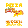 Chicken Nuggets Pizza