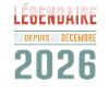 Légendaire Depuis Décembre 2026 Anniversaire