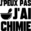 J’peux pas j’ai chimie