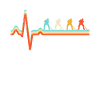 Ice Hockey Retro Heartbeat