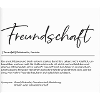 Freundschaft