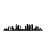 Mexico city skyline