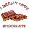I love chocolate
