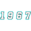 1967 Year Number