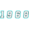 1968 Year Number