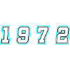 1972 Year Number
