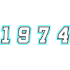 1974 Year Number