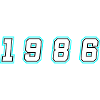 1986 Year Number