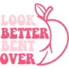 Design mit Obst und Motivationstext