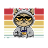 Retro Cat Coffee