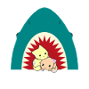 Shark Eating Cat