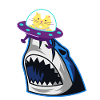 Shark Eating Cat