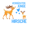 Waldtier Jungen Tierliebhaber Geschenk Hirsch
