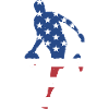 Sport Us Flag Basketball