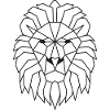 Lion geometrically black