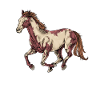 Dessin d’un cheval de peinture
